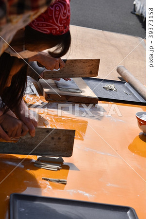 親子　ソバ打ち　体験　イベント　試食　　高尾野町　出水市　鹿児島県 39373158
