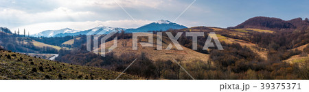 panorama of mountainous area of Carpathians panorama of mountainous area of Carpathians 39375371