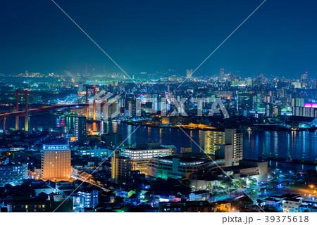 高塔山公園から見る夜景 39375618