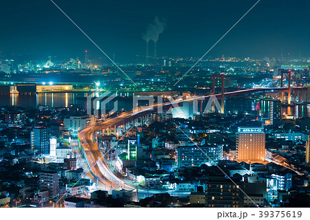 高塔山公園から見る夜景 39375619