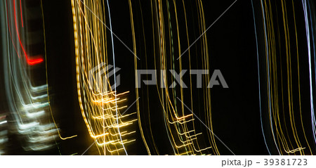 Abstract background of light bulbs at night in Abstract background of light bulbs at night in 39381723