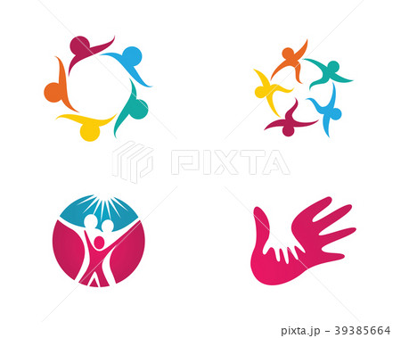Community care Logo template 39385664