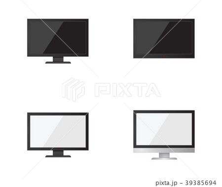 TV , LCD, LED, monitor icon vector TV , LCD, LED, monitor icon vector 39385694