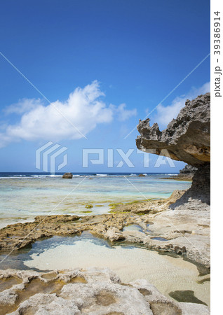 海　砂浜　沖永良部島　風景 39386914