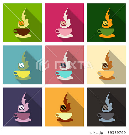 Authentic Italian espresso vintage . Coffee poster Authentic Italian espresso vintage . Coffee poster 39389769