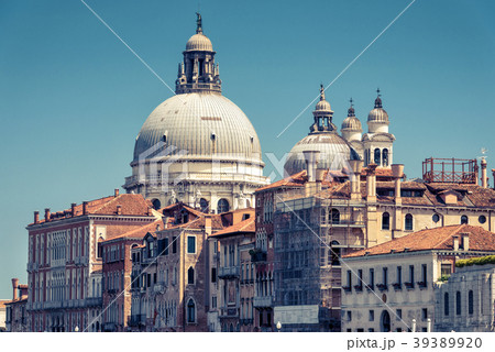 Santa Maria della Salute basilica in Venice 39389920