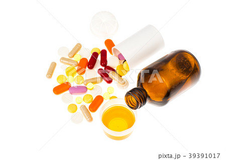 Tablets and syrups forms of medication Tablets and syrups forms of medication 39391017