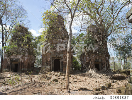 Prasat Chrap ruin, Koh Ker temple complex, Cambodi 39391387