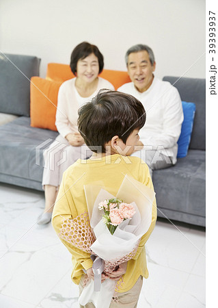 家族 ファミリー 花束 39393937