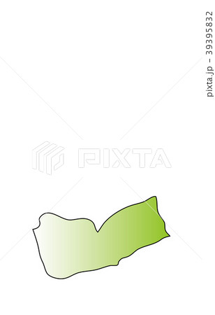 世界地図イエメン 39395832