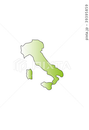 世界地図イタリア 39395859