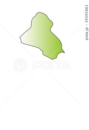 世界地図イラク 39395861