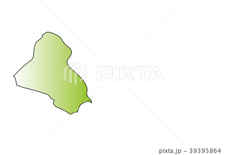 世界地図イラク 39395864