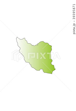 世界地図イラン 39395871