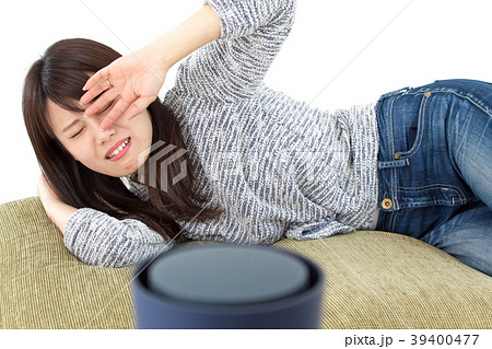 スマートスピーカー　アラーム 39400477