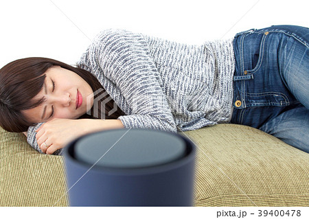 スマートスピーカー　アラーム 39400478