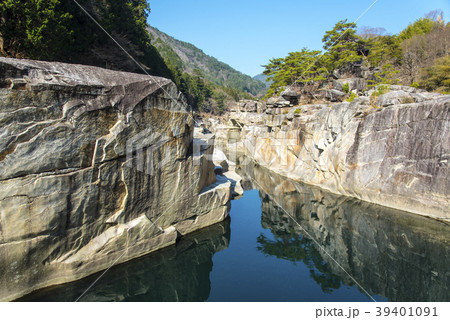 木曽路 寝覚の床 39401091