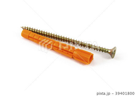 Plastic dowel and self-tapping screw Plastic dowel and self-tapping screw 39401800