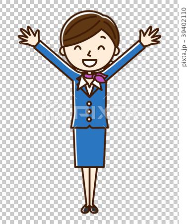 キャビンアテンダント　バンザイ 39402110