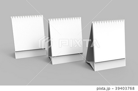 Blank desk calendar 39403768