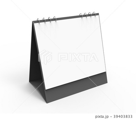 Blank desk calendar 39403833