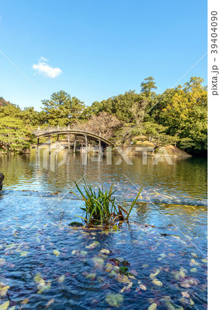 栗林公園 南湖の風景 栗林公園 南湖の風景 39404090