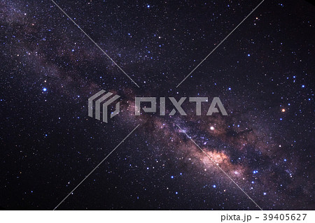 Milky way galaxy with stars and space dust 39405627