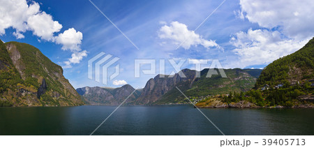 Panorama of Sognefjord - Norway 39405713