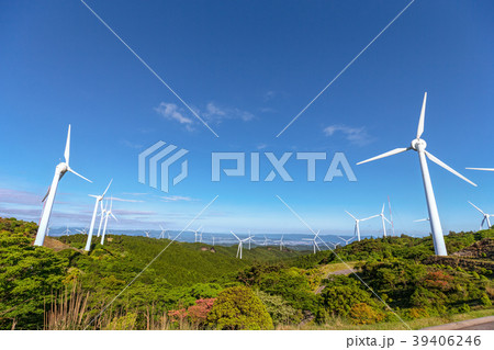 風力発電 (5月 青山高原 晴れ) 風力発電 (5月 青山高原 晴れ) 39406246
