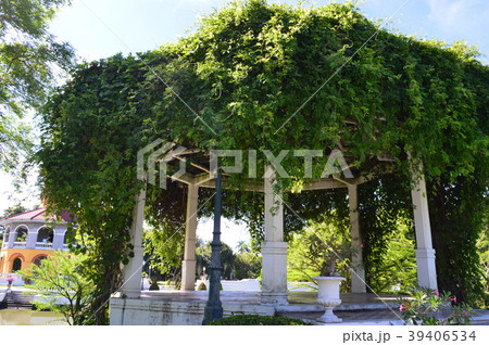 バーン・パイン宮殿の庭園　（アユタヤ／タイ） 39406534