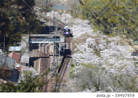 春の笠置駅 キハ120系 春の笠置駅 キハ120系 39407959