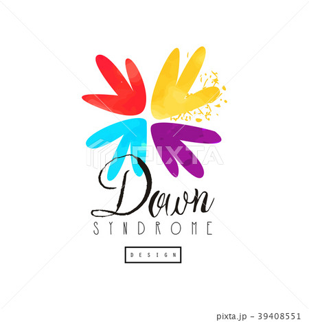 Colorful vector logo for centers or organizations 39408551