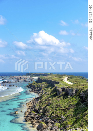 沖縄県　宮古島　東平安名岬 39412440