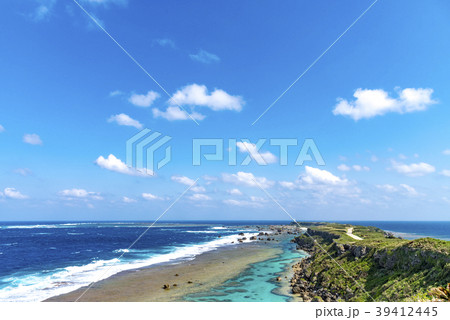 沖縄県　宮古島　東平安名岬 39412445