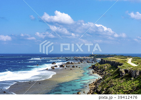 沖縄県 宮古島 東平安名岬 沖縄県 宮古島 東平安名岬 39412476