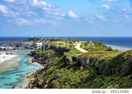 沖縄県　宮古島　東平安名岬 39412480