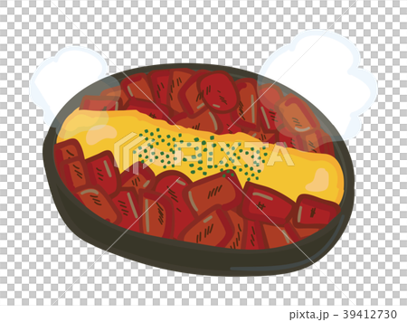 チーズタッカルビのイラスト素材 チーズタッカルビのイラスト素材 39412730