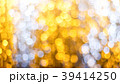 Gold lights bokeh defocus abstract background. Gol 39414250