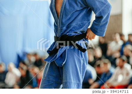 judoka blue kimono 39414711