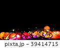 Christmas lights on black 39414715