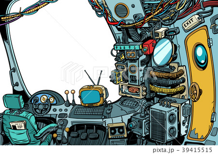 Navigational cabin of the spaceship 39415515
