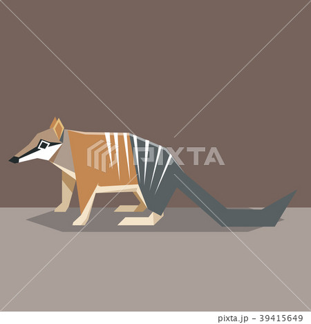 Flat design Numbat Flat design Numbat 39415649