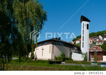 Modern Roman Catholic Church of the Holy Family. Modern Roman Catholic Church of the Holy Family. 39416231