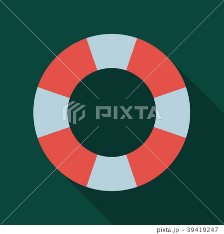Illustration of the Lifebuoy isolated on 39419247
