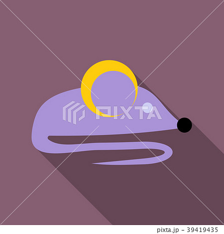 isolated mouse illustration, colored drawing 39419435