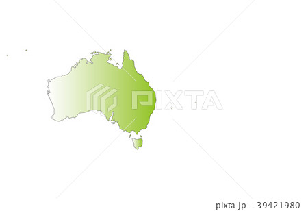 世界地図オーストラリアのイラスト素材 39421980 Pixta