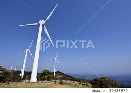 青山高原　風力発電風車（三重県伊賀市） 39423970
