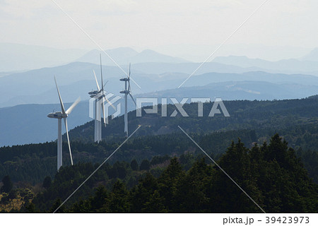 青山高原　風力発電風車（三重県伊賀市） 39423973