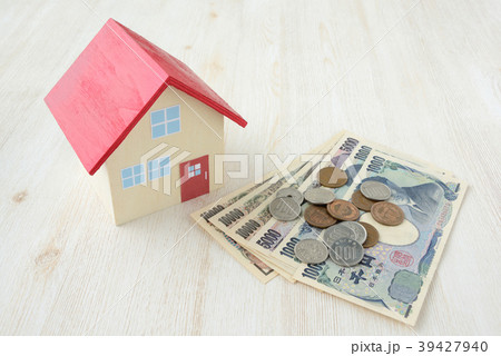 住宅のおもちゃとお金 住宅のおもちゃとお金 39427940