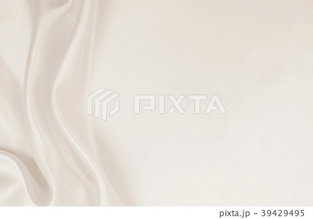 Smooth elegant golden silk or satin luxury cloth 39429495